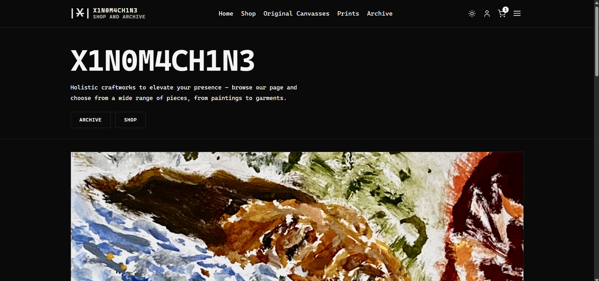 XINO MACHINE Shop screenshot 1
